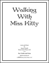 Walking with Miss Kitty P.O.D. cover